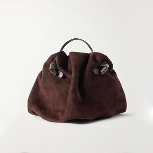 Neous "Taurus" Suede Bag in Brown